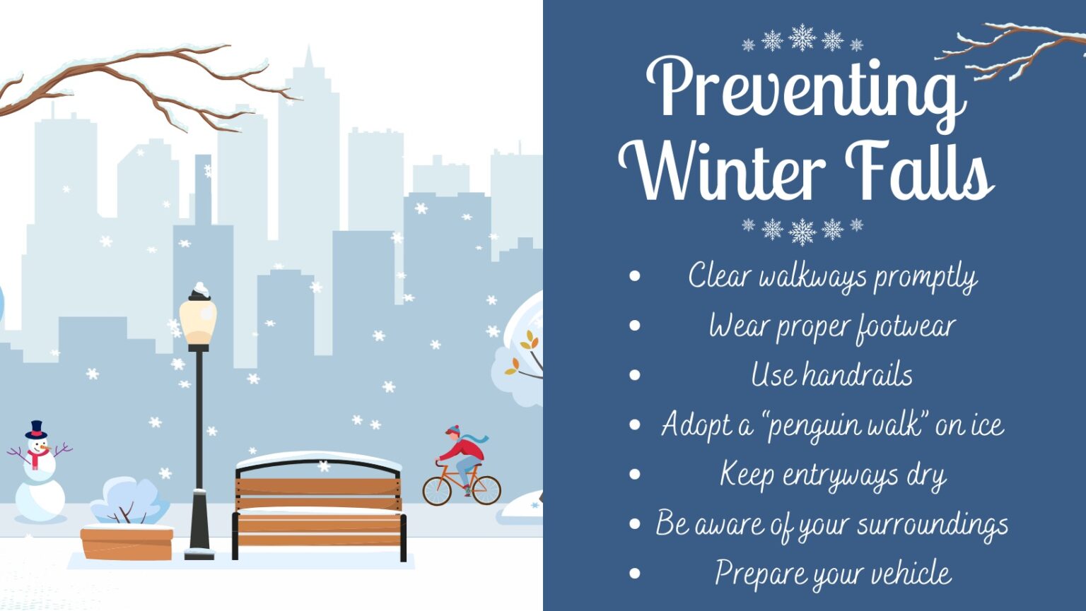 Preventing Winter Slips, Trips, and Falls – American Trauma Society PA ...